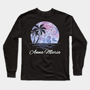 Anna Maria Florida Vacation Beach Island Family Long Sleeve T-Shirt